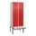 Z-garderobekast,HxBxD 2120x800x815mm,4vak,vak B 400mm,cil.-slot