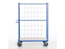 etagewagen,draagverm. 600kg,laadvl. LxB 1200x800mm,houtetage,RAL5010