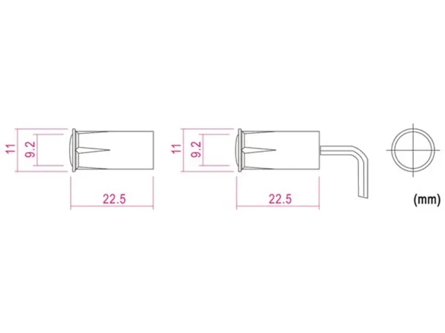 Magneetcontact 0.1 A @ 30 Vdc Nc Met Draadaansluiting