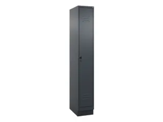locker,HxBxD 1950x300x500mm,1vak,vak B 300mm,draaigrendel,sokkel - 1