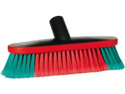 Wasborstel Vikan met waterdoorvoer 27cm Zacht splitvezel