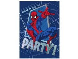 Wenskaart Hallmark uitnodiging Party Spiderman 6 stuks