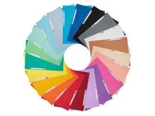 Elastomap A4 glanskarton 3 kleppen Assorti felle kleuren - 7