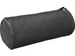Trousse, Rond, Ft 20 X 8,5 Cm, Noir
