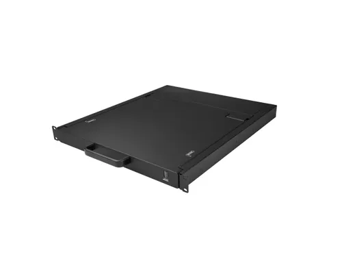 1-Port KVM Console 19 inch LCD Rack 1U USB QWERTY Keyboard