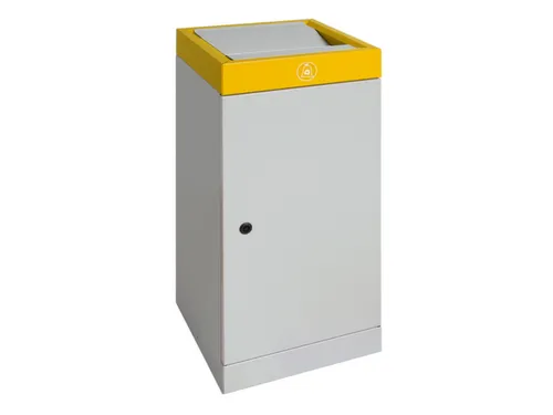 afvalbak,niet-brandbaar,70l,HxBxD 850x400x300mm,binnenbak staal