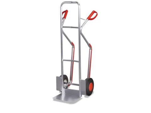 Sledesteekwagen Aluminium 200Kg 1300X558Mm massief rubber banden