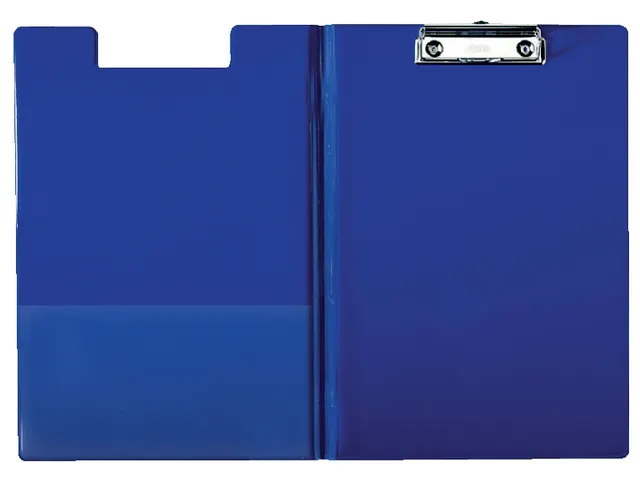 Klemmap Esselte 56045 met kopklem en insteek blauw A4