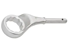 2 A 75 Clé à anneau de traction coudée 12pans 75mm