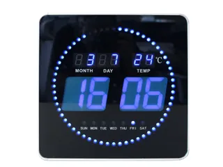 Wandklok Unilux Flo led 28cmx28cm - 1