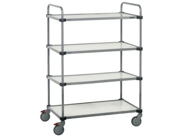 Etagewagen,Draagverm. 300Kg,4Etage(S),In Hoogte Verstelbaar