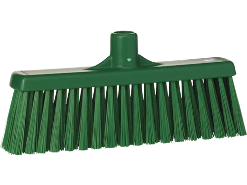 Hygiene 3166-2 veger met rechte nek medium vezels groen 310mm