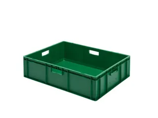 Euronorm-stapelbak 78l 210x800x600mm Wanden/bodem Gesloten Groen - 1