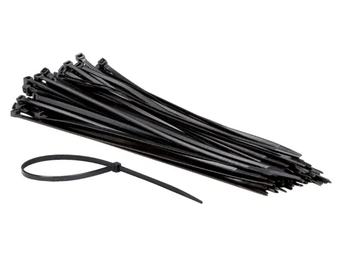Kabelbinders IEZZY nylon 4.8x300mm D 81mm zwart 100 stuks