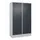 locker voor scheiding van kleding,HxBxD 1950x1200x500mm,4vak