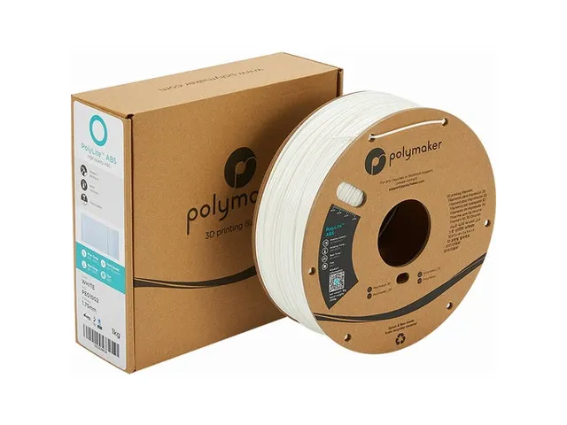 Polymaker PolyLite ABS filament 1,75 mm White 1kg