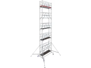 rolsteiger,werk H 11,4m,steiger H 10,5m,platform BxD 2500x750mm - 4