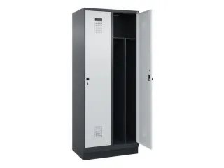 locker voor scheiding van kleding,HxBxD 1950x800x500mm,2vak - 1