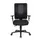 Bureaustoel,Synchroonmech.,M. Armleuningen,Zitting Stof Zwart