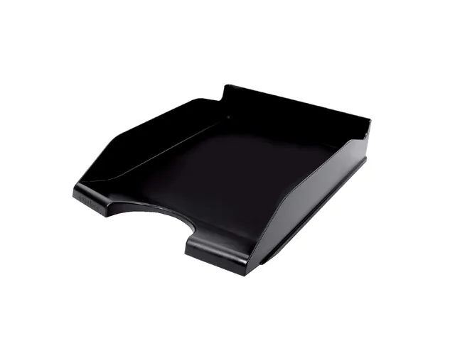 Brievenbak Quantore Zwart Stapelbaar Gerecycled A4