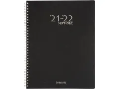 schoolagenda A4 Polyprop, zwart, 2026-2027