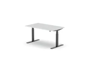 Elektrisch ihv bureau,HxBxD 650-1310x1400x800mm,blad wit - 1