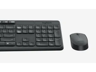 Logitech Draadloos Toetsenbord MK235 QWERTY + Compacte muis Zwart - 5