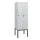 locker,HxBxD 1950x600x500mm,2vak,vak B 300mm,draaigrendel
