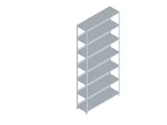 dossierstelling,grondveld,HxBxD 2200x1000x300mm,vaklast 60kg