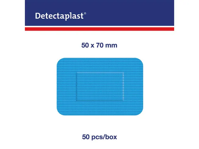 Pansement Detectaplast 8051 premium hydrofuge bleu 50x72mm 50pcs