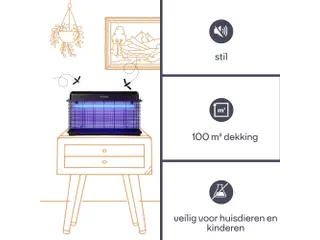 Elektrische Insectenverdelger - 2x15W - Gebruik Buitenshuis - 6