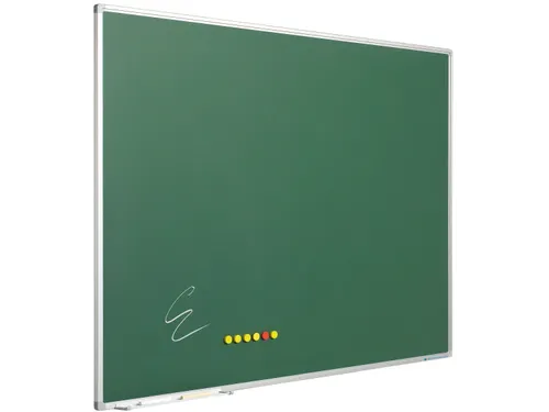 Krijtbord Groen 150x200cm softline alu-profiel 8mm emaille