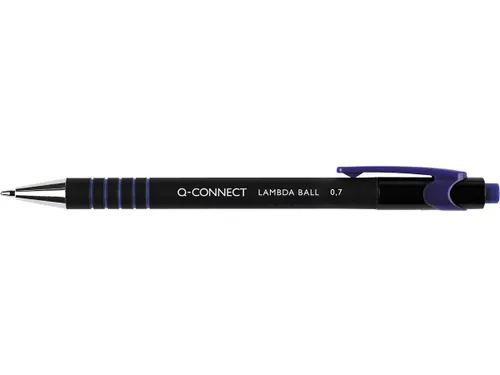 Balpen Lambda Intrekbaar Medium Blauw