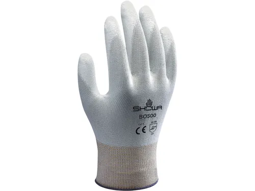 Griphandschoen Showa B0500 wit maat S Nylon