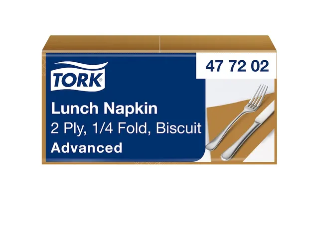 Tork 477202 Lunchservet Advanced Biscuit 33x33cm