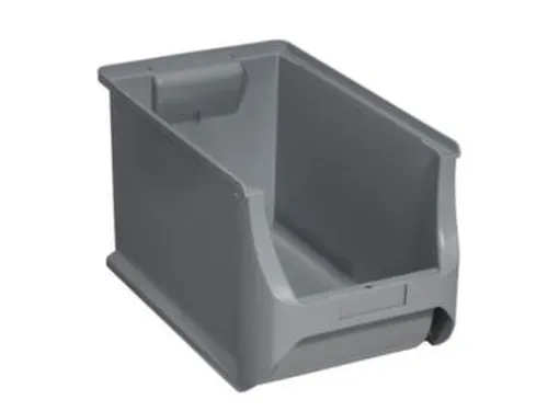 magazijnbak,HxBxD 200x205x355mm,gerecycled kunststof,grijs