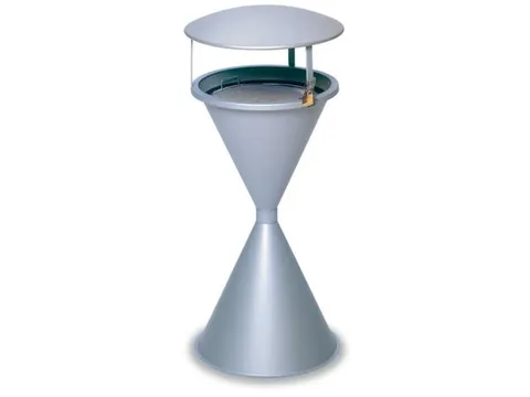 Zandasbak Zilver M 960 x 440 mm Overkapping Ketting En Hangslot