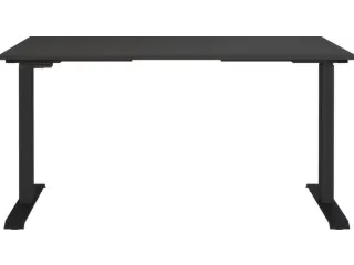 Elektrisch ihv bureau,HxBxD 720-1200x1400x800mm,blad grafiet - 2