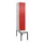 locker met bank,HxBxD 2120x400x815mm,1vak,vak B 400mm,draaigrendel