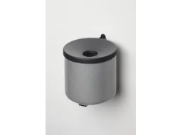 Wandasbak 2.4 liter HxØ 160x155mm Zilverkleurig Staal