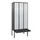 locker voor scheiding van kleding,HxBxD 2120x900x815mm,3vak