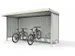 toit de protection,rayonnage départ,HxlxP 2200x4300x2200mm