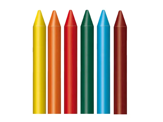 Baby waskrijtjes set van 6 stuks