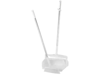 Vikan Hygiene stofblik + veger combinatieset alu steel 840mm Wit - 1