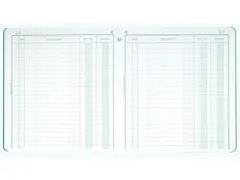 ontvangsten en uitgaven 21x19 cm Nederlandstalig