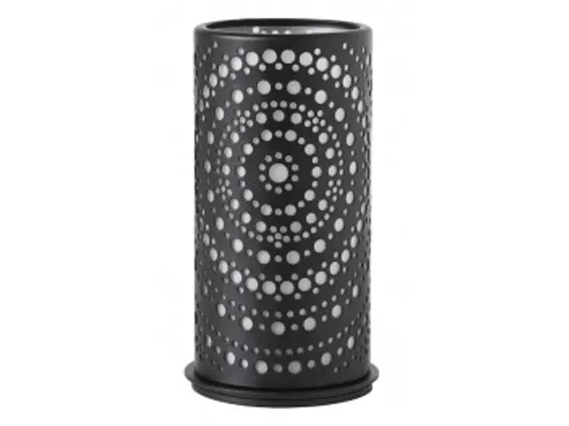 Kaarsenhouder Billy Black 140x75 4 stuks