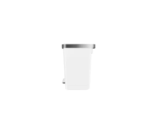 Hana 2 Pedaalemmer 15 liter Wit