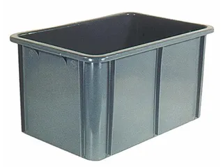 Stapelbak Pe Hxlxb 320X600X400Mm Inhoud 60L Grijs - 2