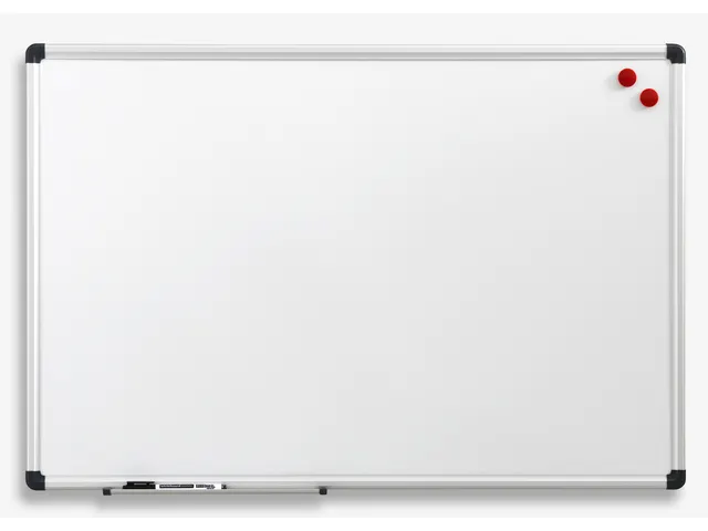 Whiteboard Naga 90x120cm magnetisch alu. frame wit