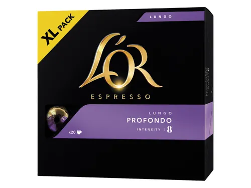 Koffiecups L'Or espresso Lungo Profondo 20 stuks